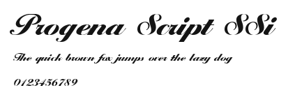 Progena Script SSi Preview