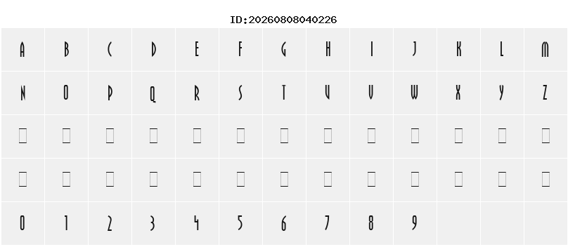 Character Map