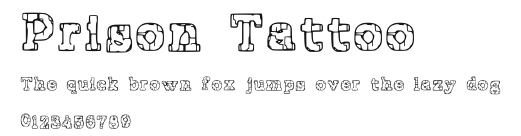 Prison Tattoo Preview