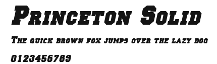 Princeton Solid Preview