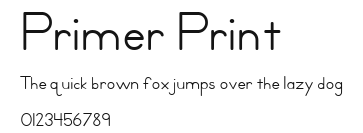 Primer Print Preview