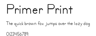 Primer Print Preview