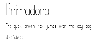 Primadona Preview