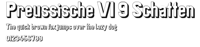 Preussische VI 9 Schatten Preview