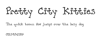 Pretty City Kitties Preview