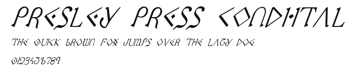 Presley Press CondItal Preview
