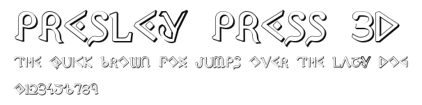 Presley Press 3D Preview