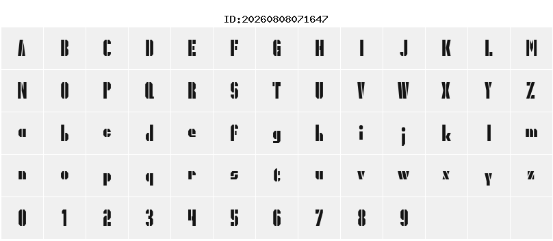Character Map