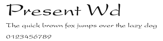 Present Wd Preview