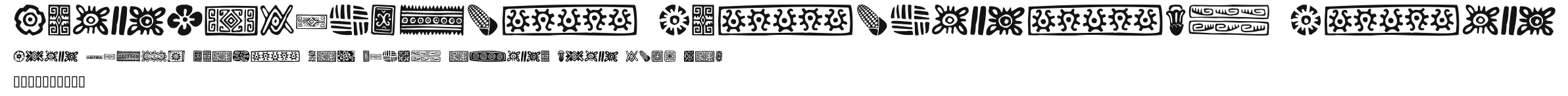 PreColumbian Ornaments One Preview