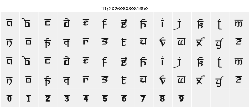 Character Map