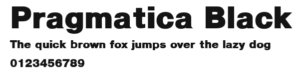 Pragmatica Black Preview