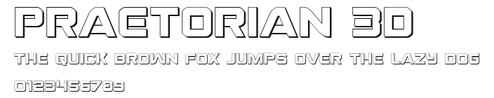 Praetorian 3D Preview