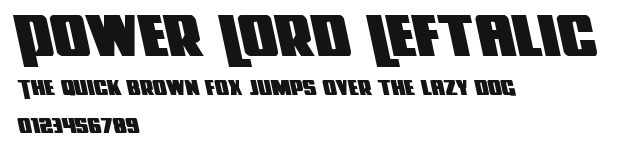 Power Lord Leftalic Preview