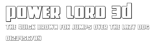 Power Lord 3D Preview