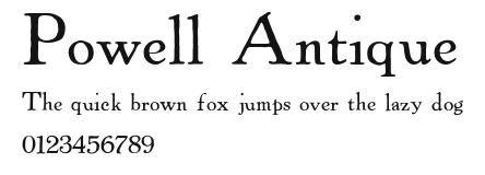 Powell Antique Preview