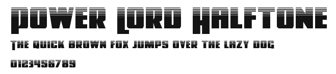 Power Lord Halftone Preview