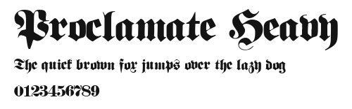 Proclamate Heavy Preview