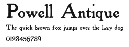 Powell Antique Preview