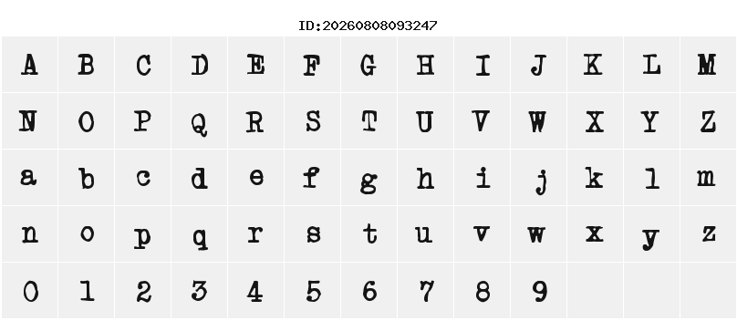 Character Map
