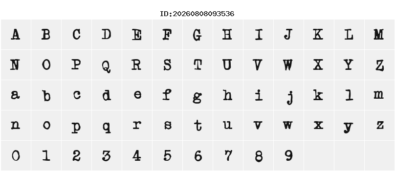 Character Map