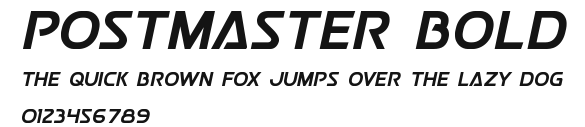 Postmaster Bold Preview