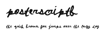 PosterScriptB Preview