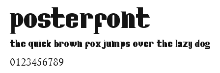 Posterfont Preview
