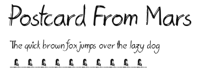 Postcard From Mars Preview
