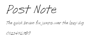 Post Note Preview