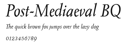 Post-Mediaeval BQ Preview