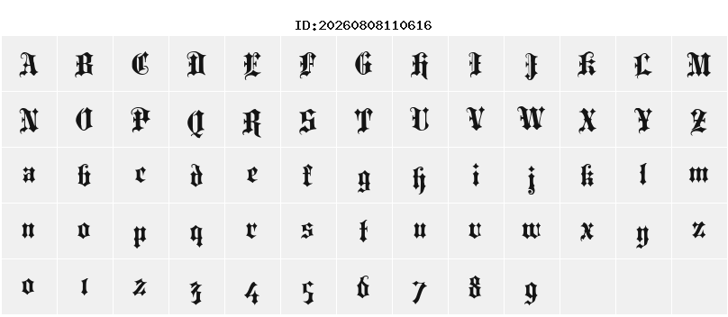 Character Map