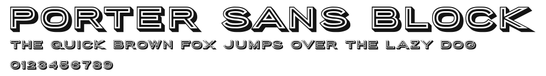 Porter Sans Block Preview