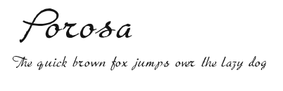 Porosa Preview