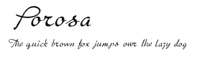 Porosa Preview