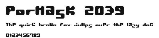 Pormask 2039 Preview