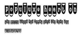 Populuxe Heart On Preview