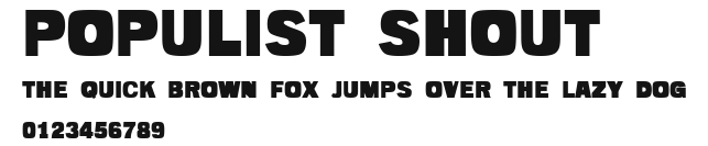 Populist Shout Preview