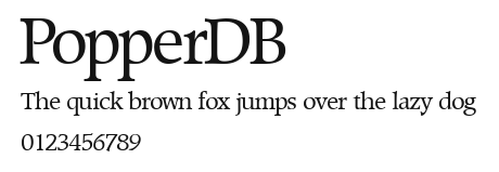 PopperDB Preview