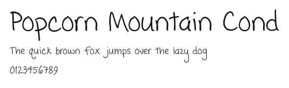 Popcorn Mountain Cond Preview
