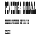 Ponderosa-Normal Preview