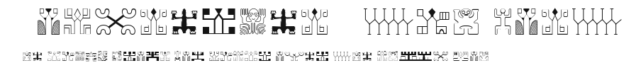 Polynesien Etua font Preview