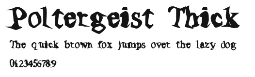 Poltergeist Thick Preview