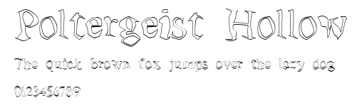 Poltergeist Hollow Preview
