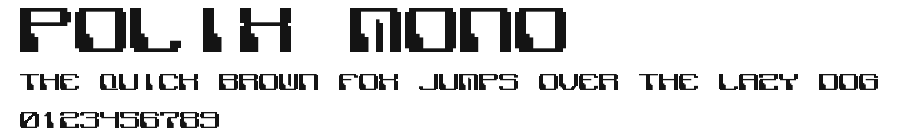 Polix Mono Preview