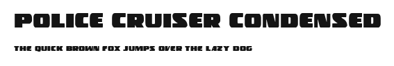 Police Cruiser Condensed Preview
