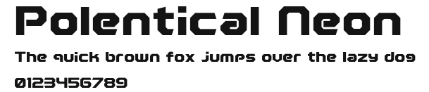 Polentical Neon Preview