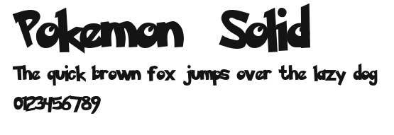 Pokemon Solid Preview