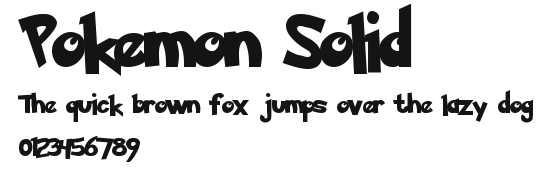 Pokemon Solid Preview