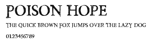Poison Hope Preview